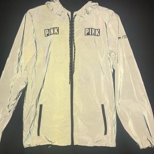 NWT! Limited Edition PINK Reflective Anorak